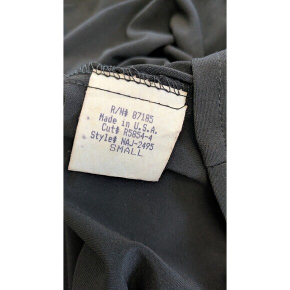 Vintage Ruby Rox Dress Y2K Fairy Grunge 90s Black Halter Rhinestone Ruched Small - Picture 9 of 13